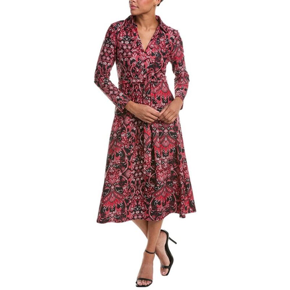 Jude Connally Womens Delphine Gilded Dress, Brown